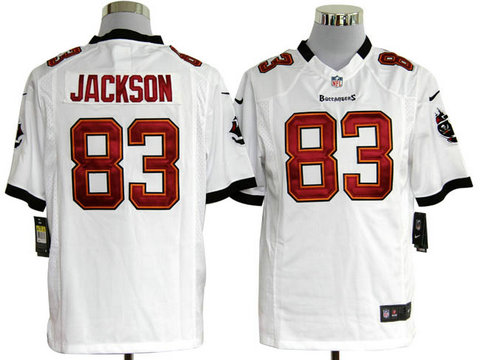 nfl White Game jerseys Tampa Bay Buccanee 83 Jackson